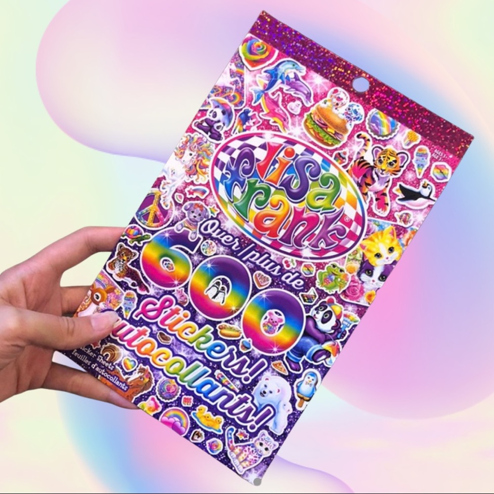 brand new lisa frank sticker book